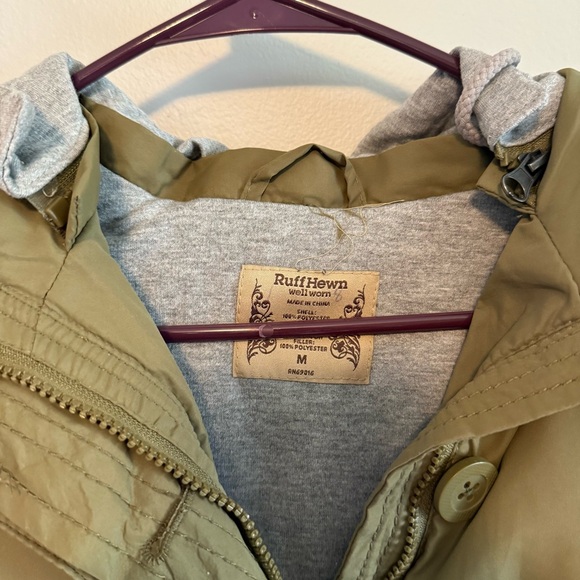 Ruff Hewn Green Puffer Vest - Picture 3 of 3